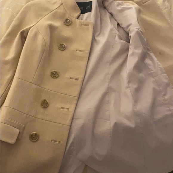 Rachel Zoe Camel Wool Pea Coat - Picture 7 of 7